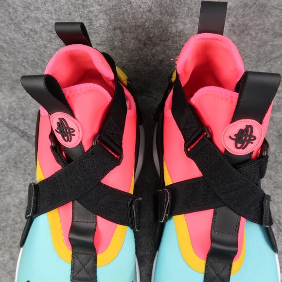 Nike Shoes Womens 12.5 Sneaker Air Huarache City Bleached Aqua 90s Running Sport - Picture 3 of 13